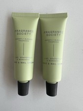 M & S FRAGRANCE SOCIETY Hand Nail Cream Lime Grapefruit & Mandarin 2 x 30ML 60ML