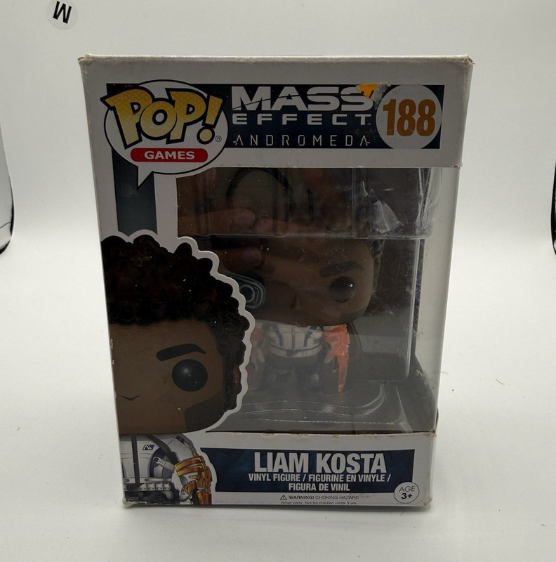 Funko Pop! Games Mass Effect Andromeda Liam Kosta #188 Vinyl Figure