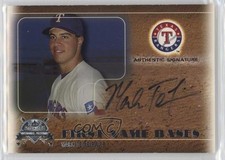 2005 Fleer National Pastime First Name Bases Silver /225 Mark Teixeira Auto 0jp