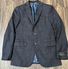 John Varvatos Sport Coat Blazer Jacket Signature Skull Size 36R Plaid