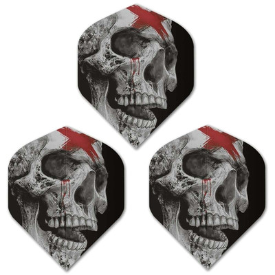 Designa Alchemy Halloween Dart Flights - 5 Sets (15 Flights) - The Dead - Horror