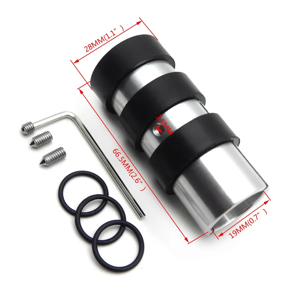 Ampliador de clavija de cambio para BMW K1600GT GTL R1200GS LC ADV G S1000XR plateado Foto 3 de 4