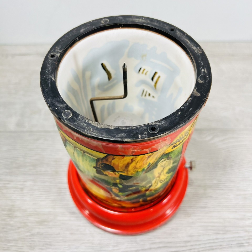 Vintage 1949 Hopalong Cassidy Motion Table Lamp NEW WIRING