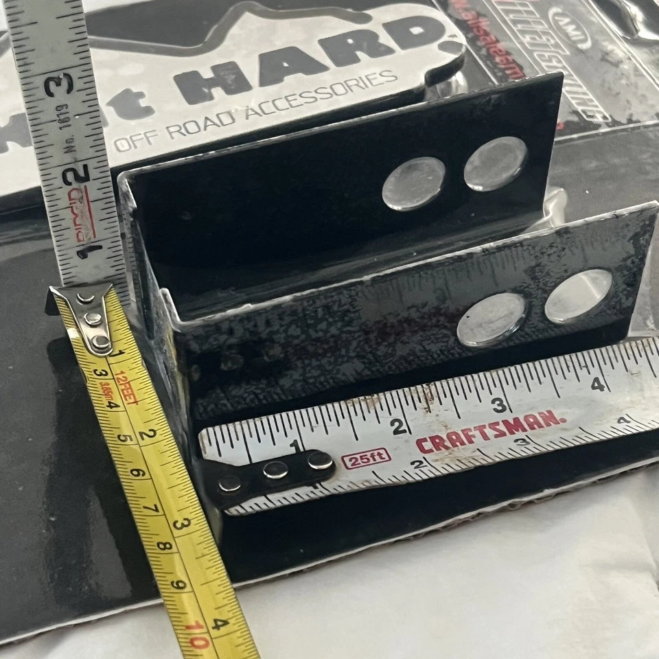 Trailer Towing Hitch Receiver Plug AMI Styling Hitch Cover 2 in x 2 in Iron Rock - Image 3 of 4