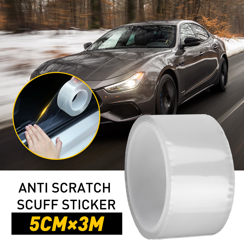 Car Door Nano Tape Sticker Anti-Scratch Strip Sill Protector Scuff Cover