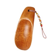 Wooden Solid Shoehorn Elderly Short Shoeshorn Travel Horns