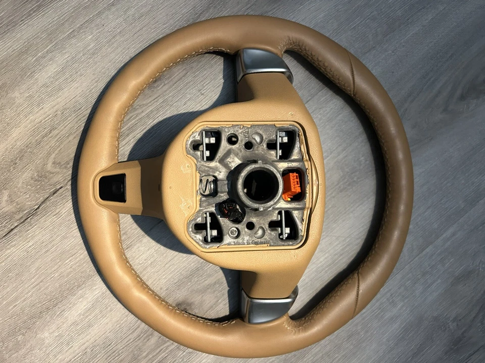 05-13 PORSCHE 911 BOXSTER CAYMAN (987 997) VOLANTE DE 3 RAIOS (BEGE AREIA) - Imagem 3 de 4