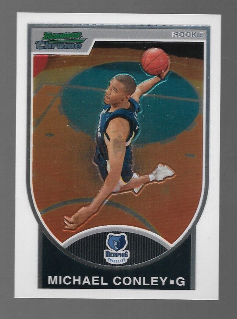 2007-08 Bowman Chrome Michael Conley Refractor Rookie #247/299 | eBay