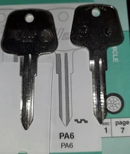 Audi, Porsche, A81S, PA6, WT7, Vintage Key Blank.