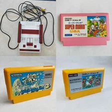 Nintendo FAMICOM Console Family Computer Super Mario Usa Bros. 3 Video Tested