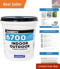 1 Gallon SBR Latex Carpet Adhesive with Microban Protection for Decks