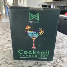 Mixology Bartender Kit with Stand Bar Set Cocktail Shaker Set for Drink