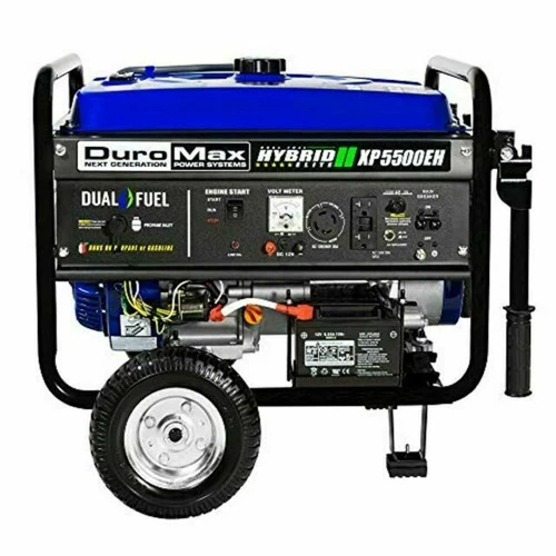 DuroMax XP5500EH 5500W 7.5 HP Electric Generator Dual Fuel Gas Propane