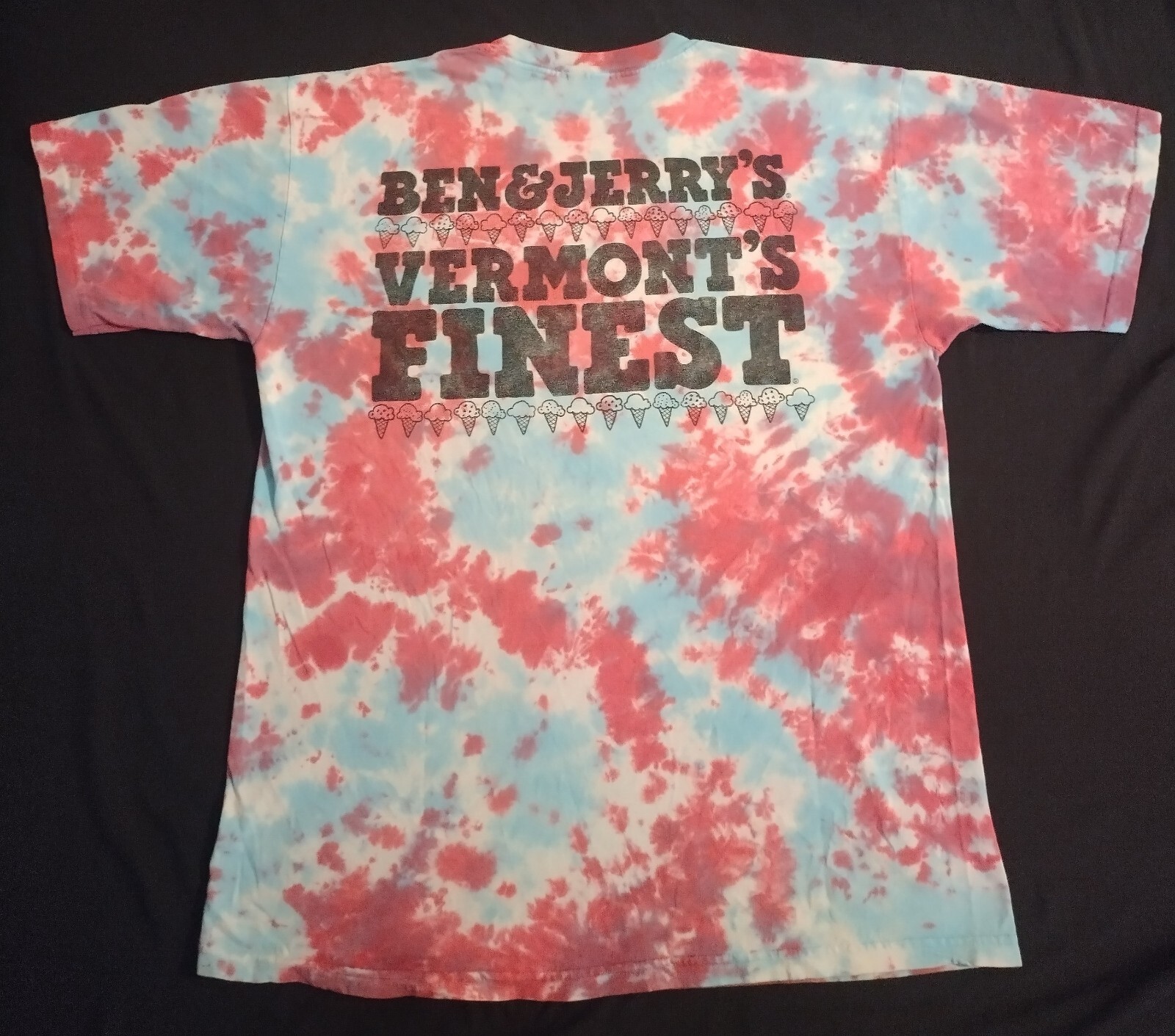 Vintage Cherry Garcia Ben And Jerry’s T Shirt Tie Dye Grateful Dead XL