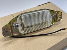 1965 Chevy Impala Bel Air Rear License Plate Lamp Assembly Lens W Housing Wir