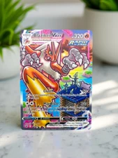 Pokemon Blaziken VMAX Gold Metal Card Stainless Steel Gift/Display