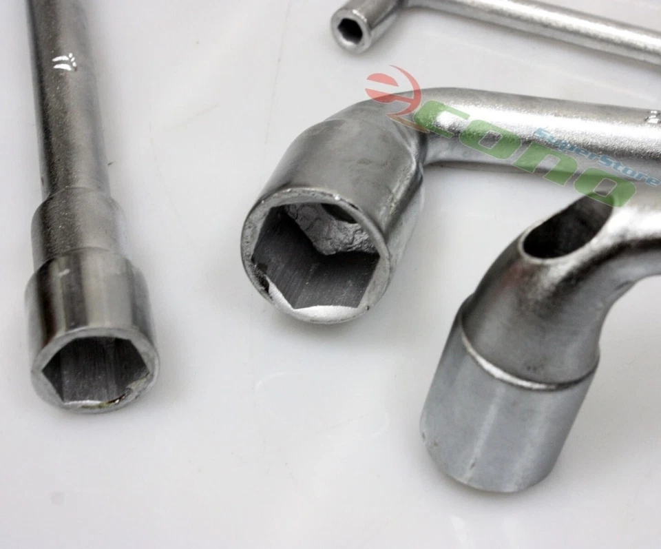 11pcs L-Type Elbow Double End Hex Socket Spanner Wrench set Tamper 6-22mm metric - Image 3 of 4