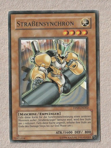 Yu-Gi-Oh STREET SYNCHRON DP09-EN002 German Card 930