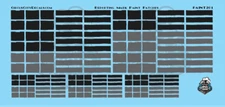 Reporting Mark Paint Patch Set Black Gray HO Scale
