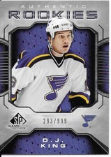 2006-07 SP Game Used D.J. KING rookie card #152