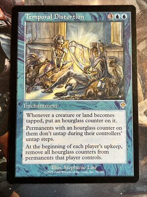 1x Temporal Distortion Invasion LP MTG Magic the Gathering x1 MKE