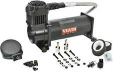Viair 444C Black Air Compressor W/ FREE 200 PSI Pressure Switch & 40 AMP Relay