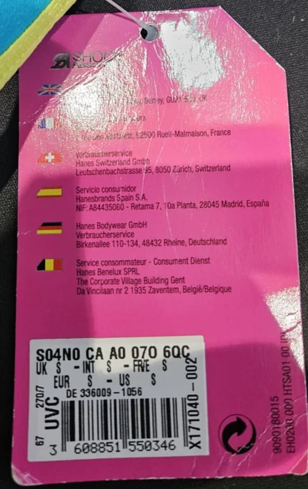 Sujetador Deportivo Amortiguador Blanco S Sin Cable Soporte Máximo Activo Crop Top B5047 Foto 4 de 4