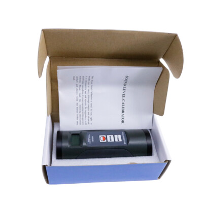 Sound Level Calibrator for For Quick Easy Calibration of Sound Measuring Systems