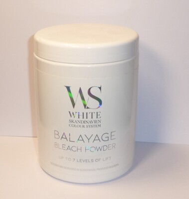 WS White Skandinavien Color System Balayage Bleach Powder 500g