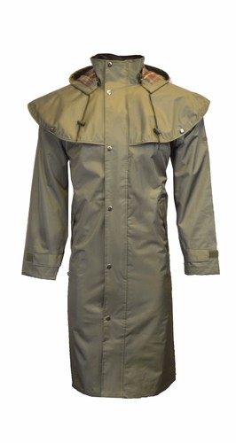 Abrigo de montar largo largo Walker & Hawkes para hombre dama de nailon Midland exterior - Imagen 6 de 22