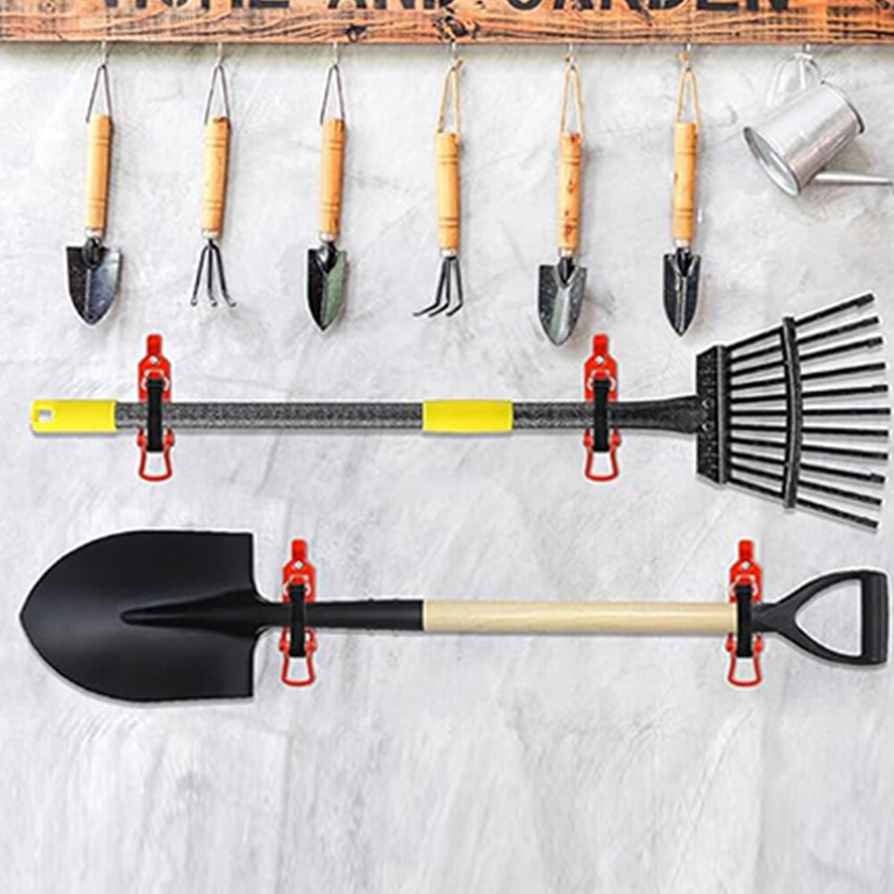 2pcs Quick Release Shovel Mount for Roof Rack Car Accessories (Orange