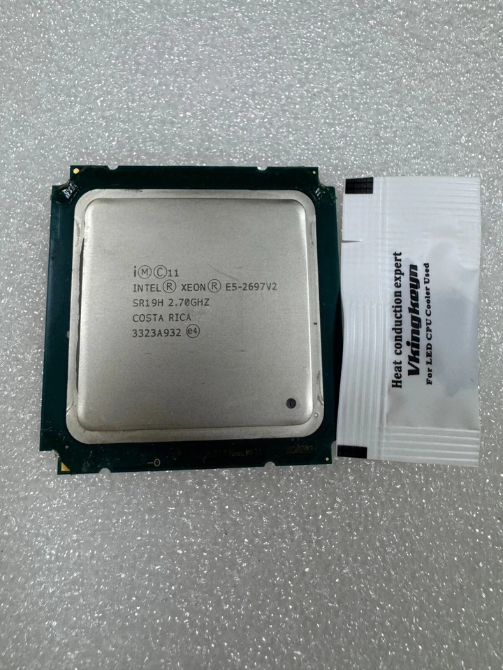 Intel Xeon E5-2697 V2 SR19H 2.7GHz 12 Core 30M LGA2011 130W CPU Processor - Image 3 of 4