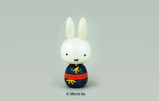 Japanese Nippon Usaburo Kokeshi Doll Miffy Yukata 130mm MADE IN JAPAN