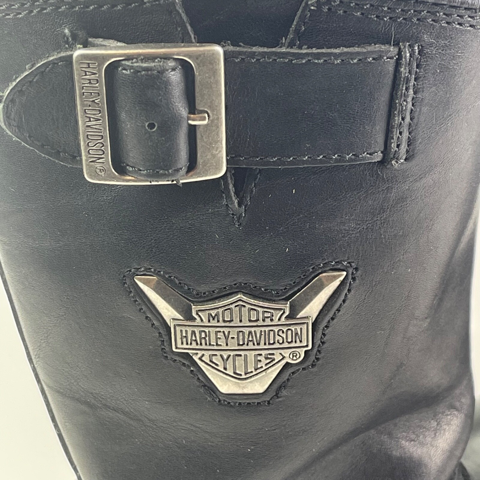 Harley Davidson Mens Biker Motorcycle Boots Size 9.5 eBay
