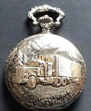 Vintage Field Ranger Pocket Watch Quartz Japan Movement, Functional