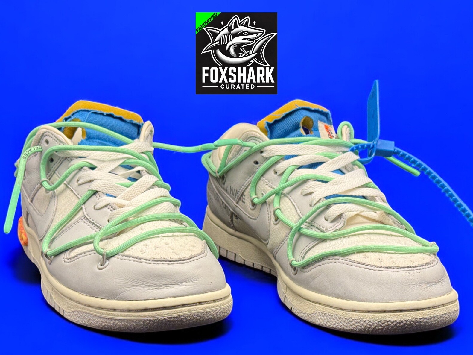 OFF WHITE X NIKE Taglia 9M Nike Off White x Dunk Low 'Lotto 26 di 50' DM1602 116