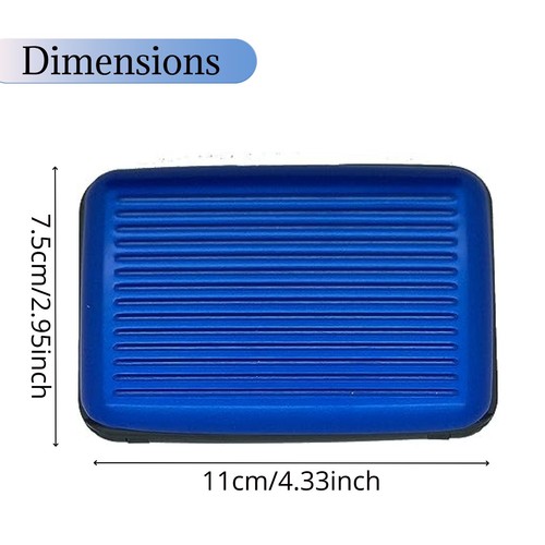 RFID CREDIT CARD HOLDER Case Protector Waterproof Anti-Theft Contactless Block - Picture 51 of 319