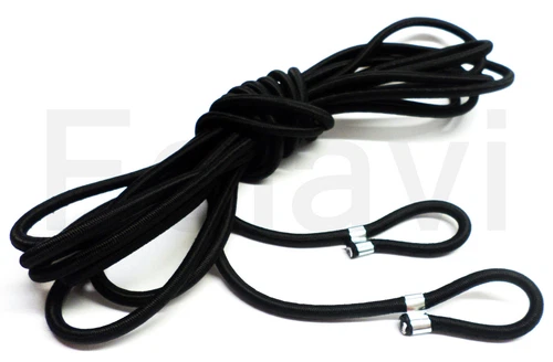 7 Metre Elastic Rope Expander Rope with End Loops 8mm Trailer Net Tarpaulin Cord