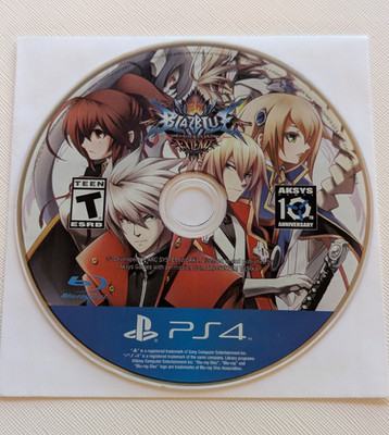 BlazBlue: Chrono Phantasma Extend (Sony PlayStation 4, 2015) PS4 *Scratches*