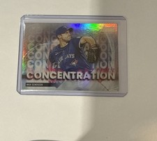 2025 Stadium Club #C-19 Max Scherzer Concentration Toronto Blue Jays