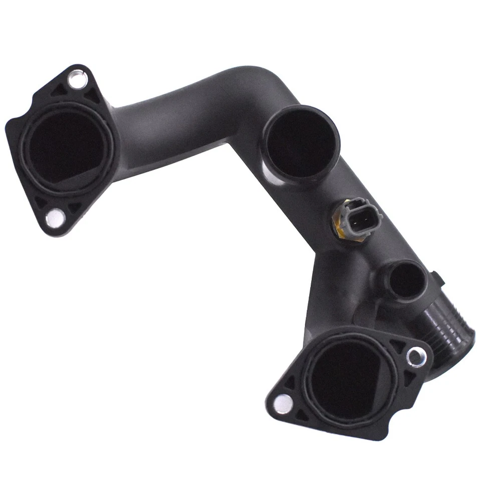 Tubo de saída com sensor LNA1600AA tampa termostática para Jaguar Vanden Plas XJ8 XK8 - Imagem 2 de 4