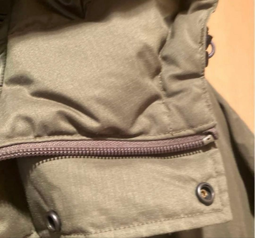 Snow Peak Down Pullover Bonfire Outer Jacket Khak… - image 5