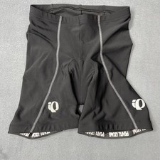 Pearl Izumi Shorts Womens L Black Padded Cycling Compression Stretch USA READ 