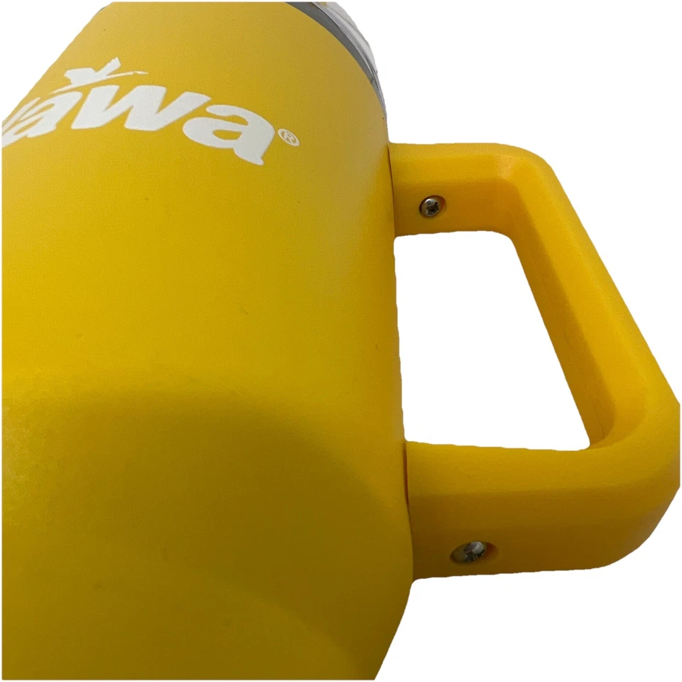 Wawa 40 унций дорожный стакан из нержавеющей стали термоизолированная питьевая чашка желтый - Изображение 4 из 4