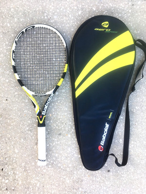 Babolat AeroPro Drive Cortex GT Tennis Racquet 4 1/4  100 MidPlus 16x19 + Case