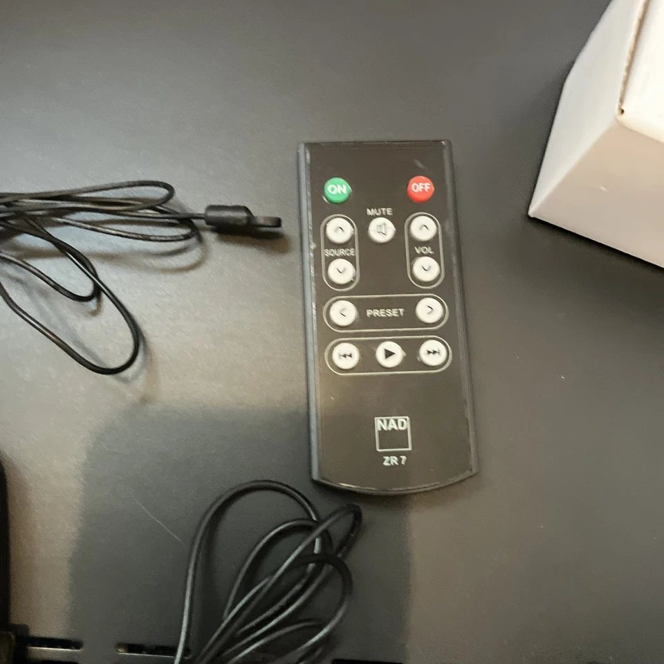 NAD T758 Receiver with Mic and Remote, Antenna Bundle - Image 4 of 4