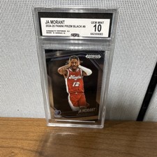 2024-25 Panini Prizm Black Ja Morant Memphis Grizzlies #9 CGC Graded