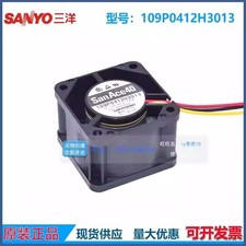 Sanyo 109P0412H3013 DC12V 0.195A 40 28MM 3-Wire Server Cooling Fan