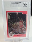 1986 Star Michael Jordan #4 (RC) PRO STATS -BGS 6.5 EX-MT+ Rookie Card Set Break