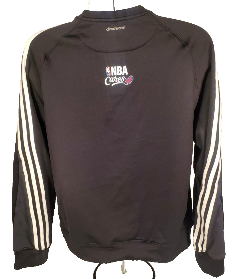 Adidas NBA Cares Fit Team Issued On Court Game Warm Up Shirt Men's M thumbnail 2